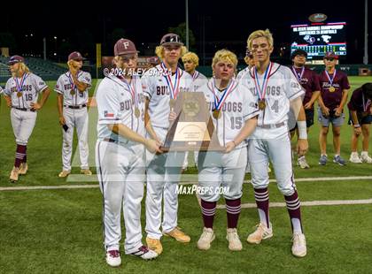 Thumbnail 2 in Flatonia vs Hawley (UIL 2A Baseball Semi-Final) photogallery.