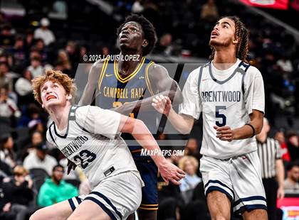 Thumbnail 3 in Campbell Hall vs. Brentwood School (Trinity-Mission League Showcase) photogallery.