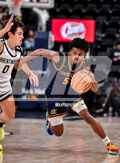 Thumbnail 2 in Campbell Hall vs. Brentwood School (Trinity-Mission League Showcase) photogallery.