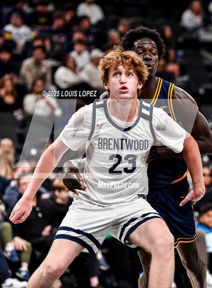 Thumbnail 3 in Campbell Hall vs. Brentwood School (Trinity-Mission League Showcase) photogallery.