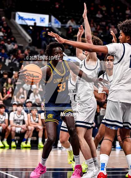 Thumbnail 3 in Campbell Hall vs. Brentwood School (Trinity-Mission League Showcase) photogallery.