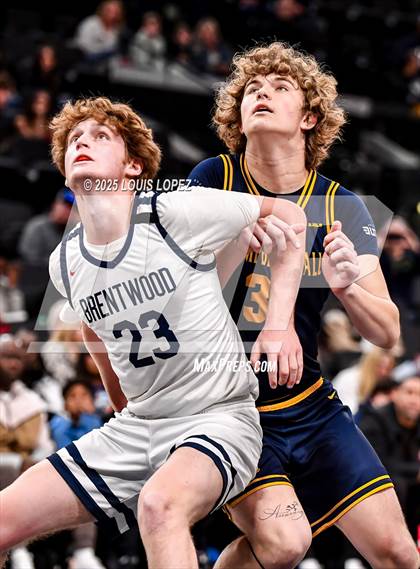 Thumbnail 2 in Campbell Hall vs. Brentwood School (Trinity-Mission League Showcase) photogallery.