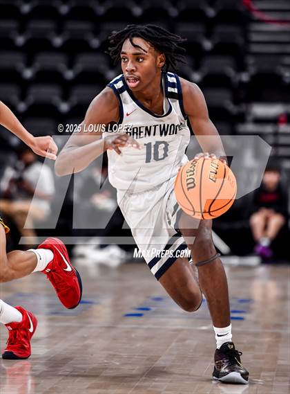 Thumbnail 2 in Campbell Hall vs. Brentwood School (Trinity-Mission League Showcase) photogallery.