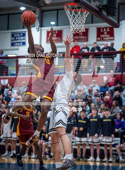 Thumbnail 2 in Ithaca vs Corning-Painted Post (NYSPHSAA Section 4 Class AAA Final) photogallery.