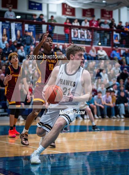 Thumbnail 3 in Ithaca vs Corning-Painted Post (NYSPHSAA Section 4 Class AAA Final) photogallery.