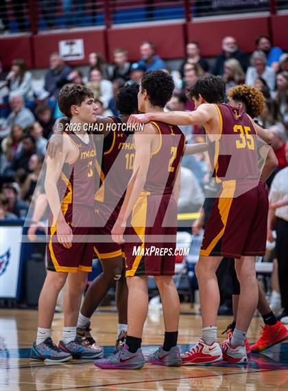 Thumbnail 2 in Ithaca vs Corning-Painted Post (NYSPHSAA Section 4 Class AAA Final) photogallery.