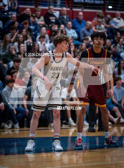 Thumbnail 3 in Ithaca vs Corning-Painted Post (NYSPHSAA Section 4 Class AAA Final) photogallery.
