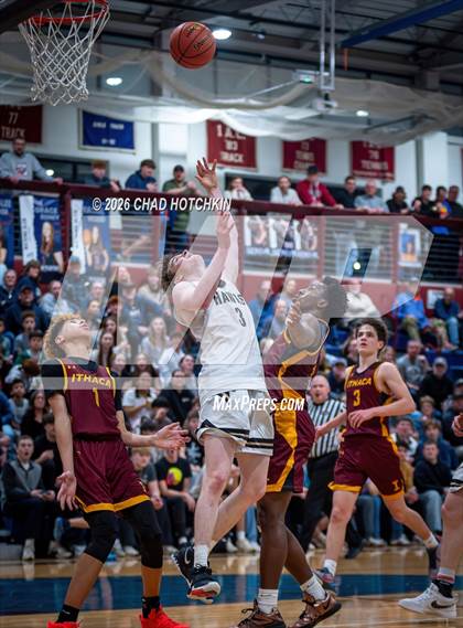 Thumbnail 2 in Ithaca vs Corning-Painted Post (NYSPHSAA Section 4 Class AAA Final) photogallery.