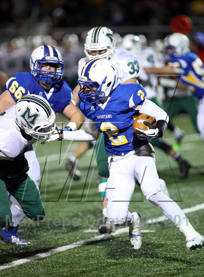 Thumbnail 1 in Mulvane vs Collegiate (KSHSAA 4A Bi-District Playoff) photogallery.