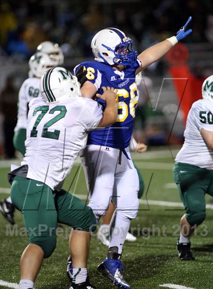 Thumbnail 1 in Mulvane vs Collegiate (KSHSAA 4A Bi-District Playoff) photogallery.