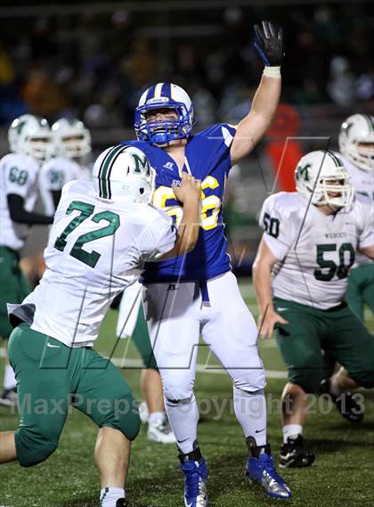 Thumbnail 3 in Mulvane vs Collegiate (KSHSAA 4A Bi-District Playoff) photogallery.