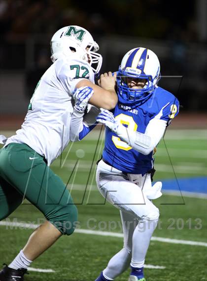 Thumbnail 2 in Mulvane vs Collegiate (KSHSAA 4A Bi-District Playoff) photogallery.
