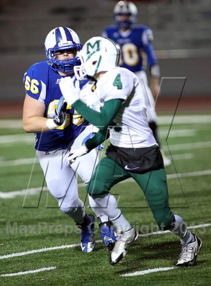 Thumbnail 2 in Mulvane vs Collegiate (KSHSAA 4A Bi-District Playoff) photogallery.