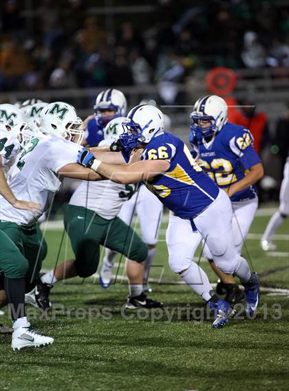 Thumbnail 2 in Mulvane vs Collegiate (KSHSAA 4A Bi-District Playoff) photogallery.