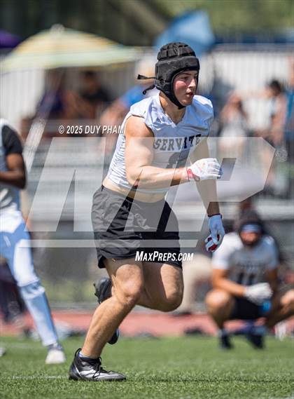 Thumbnail 1 in Serra vs Servite (7 on 7 Brave 8 Invitational) photogallery.