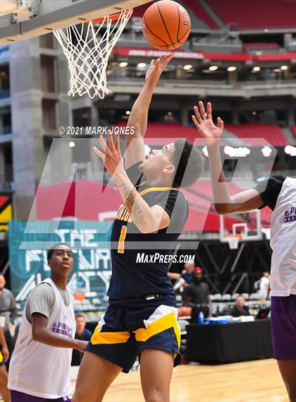 Thumbnail 2 in Cathedral vs. Democracy Prep Agassi Campus - Section 7 Basketball Tournament photogallery.