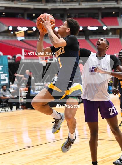 Thumbnail 3 in Cathedral vs. Democracy Prep Agassi Campus - Section 7 Basketball Tournament photogallery.