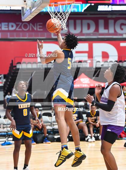 Thumbnail 1 in Cathedral vs. Democracy Prep Agassi Campus - Section 7 Basketball Tournament photogallery.