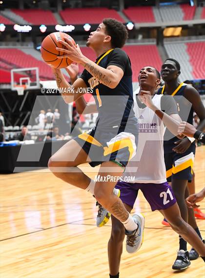 Thumbnail 2 in Cathedral vs. Democracy Prep Agassi Campus - Section 7 Basketball Tournament photogallery.
