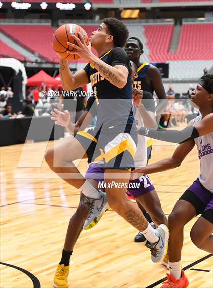 Thumbnail 1 in Cathedral vs. Democracy Prep Agassi Campus - Section 7 Basketball Tournament photogallery.