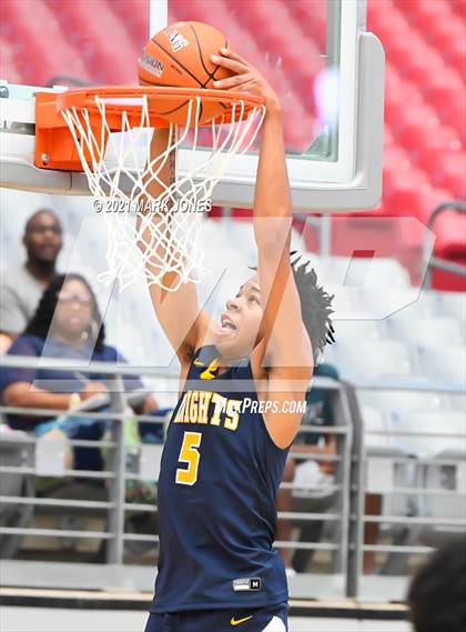 Thumbnail 3 in Cathedral vs. Democracy Prep Agassi Campus - Section 7 Basketball Tournament photogallery.