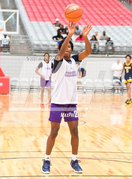 Thumbnail 1 in Cathedral vs. Democracy Prep Agassi Campus - Section 7 Basketball Tournament photogallery.