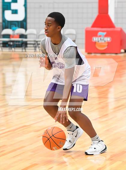 Thumbnail 1 in Cathedral vs. Democracy Prep Agassi Campus - Section 7 Basketball Tournament photogallery.