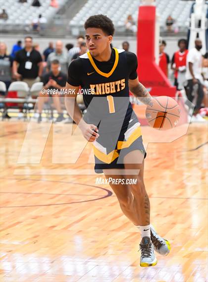 Thumbnail 3 in Cathedral vs. Democracy Prep Agassi Campus - Section 7 Basketball Tournament photogallery.