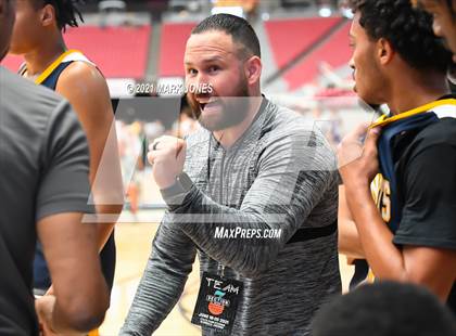 Thumbnail 3 in Cathedral vs. Democracy Prep Agassi Campus - Section 7 Basketball Tournament photogallery.