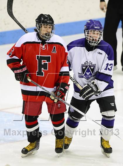 Thumbnail 3 in Warde/Ludlowe vs. North Branford (CIAC Division II Semifinals) photogallery.