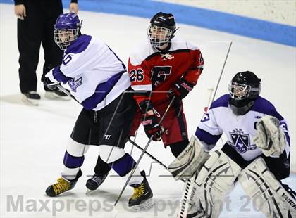 Thumbnail 3 in Warde/Ludlowe vs. North Branford (CIAC Division II Semifinals) photogallery.