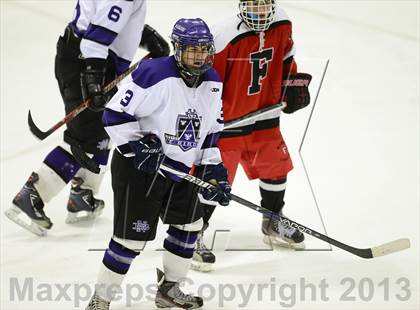Thumbnail 2 in Warde/Ludlowe vs. North Branford (CIAC Division II Semifinals) photogallery.