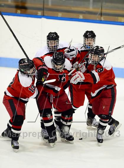 Thumbnail 2 in Warde/Ludlowe vs. North Branford (CIAC Division II Semifinals) photogallery.
