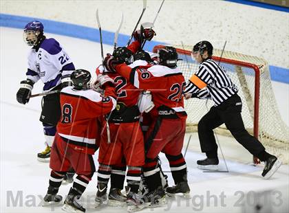 Thumbnail 2 in Warde/Ludlowe vs. North Branford (CIAC Division II Semifinals) photogallery.