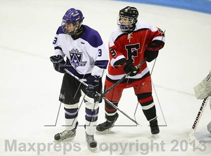 Thumbnail 2 in Warde/Ludlowe vs. North Branford (CIAC Division II Semifinals) photogallery.