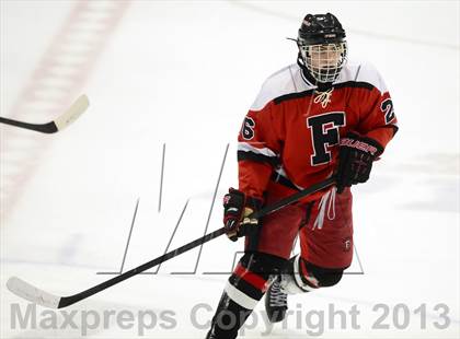 Thumbnail 2 in Warde/Ludlowe vs. North Branford (CIAC Division II Semifinals) photogallery.