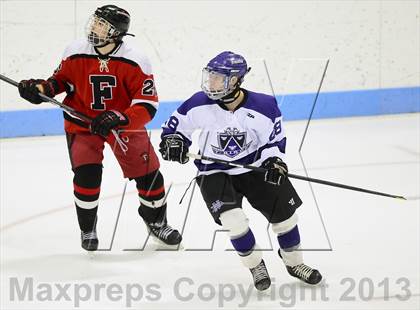 Thumbnail 3 in Warde/Ludlowe vs. North Branford (CIAC Division II Semifinals) photogallery.