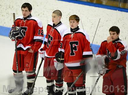 Thumbnail 1 in Warde/Ludlowe vs. North Branford (CIAC Division II Semifinals) photogallery.