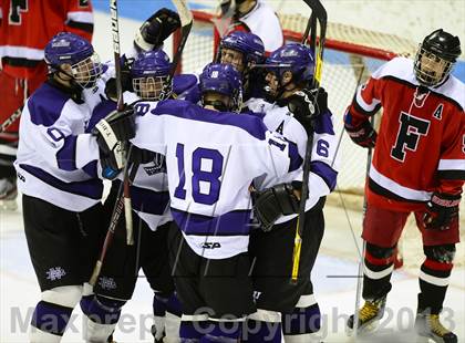 Thumbnail 1 in Warde/Ludlowe vs. North Branford (CIAC Division II Semifinals) photogallery.
