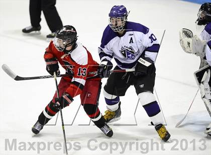 Thumbnail 3 in Warde/Ludlowe vs. North Branford (CIAC Division II Semifinals) photogallery.