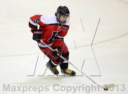 Thumbnail 3 in Warde/Ludlowe vs. North Branford (CIAC Division II Semifinals) photogallery.
