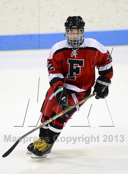 Thumbnail 2 in Warde/Ludlowe vs. North Branford (CIAC Division II Semifinals) photogallery.