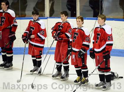 Thumbnail 2 in Warde/Ludlowe vs. North Branford (CIAC Division II Semifinals) photogallery.