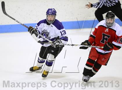 Thumbnail 2 in Warde/Ludlowe vs. North Branford (CIAC Division II Semifinals) photogallery.