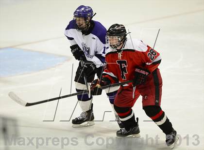 Thumbnail 2 in Warde/Ludlowe vs. North Branford (CIAC Division II Semifinals) photogallery.