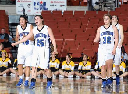 Thumbnail 3 in Brennan vs. Georgetown (UIL 5A Semifinal) photogallery.