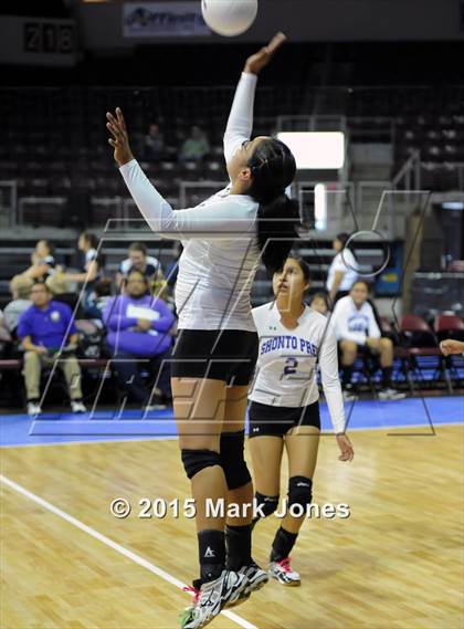 Thumbnail 3 in Shonto Prep vs. Joy Christian (AIA D5 Playoff) photogallery.