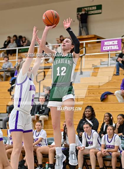 Thumbnail 3 in Muncie Central vs Pendleton Heights (IHSAA 4A Section 9 Round 1)  photogallery.