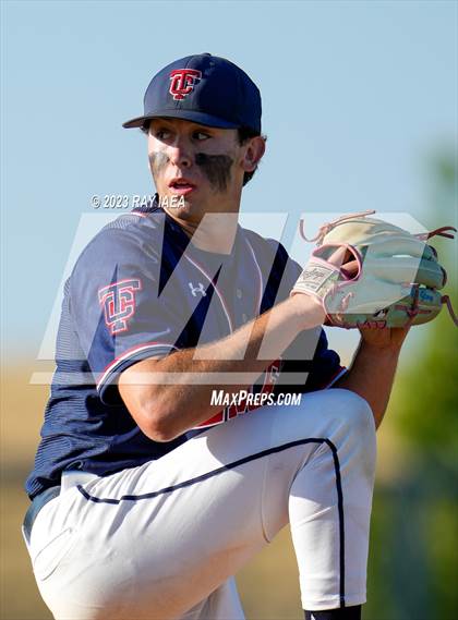 Thumbnail 3 in Turlock Christian vs. Ripon Christian (CIF SJS D7 Final) photogallery.