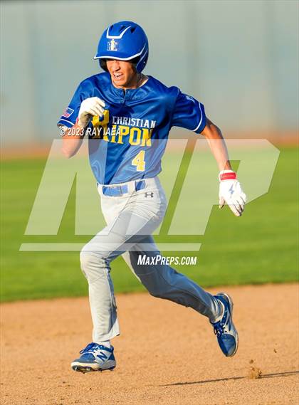 Thumbnail 3 in Turlock Christian vs. Ripon Christian (CIF SJS D7 Final) photogallery.